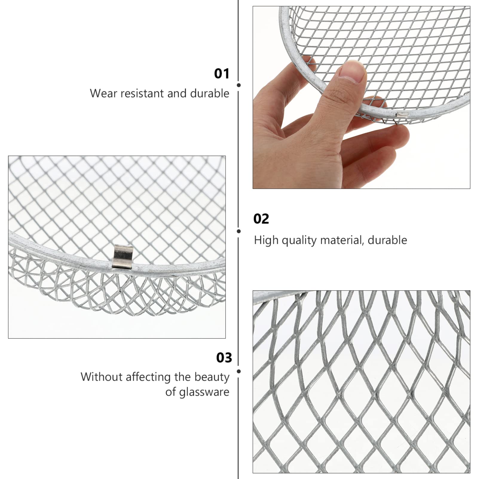 Nuobesty Reptile Heat Lamp Cover Reptile - Scald Lampshade Reptile Box Insulation Lamp Shade